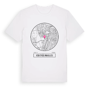 Yedi Eylül Mahallesi t-shirt – ekologisk bomull t-shirt från Pinshirt