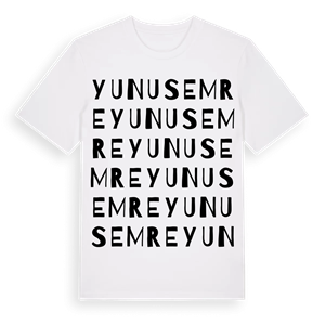 Yunusemre ordlek t-shirt – ekologisk bomull t-shirt från Pinshirt