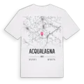 Acqualagna karta t-shirt