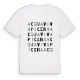 Acquaviva Picena ordlek t-shirt