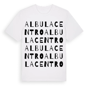 Albula centro ordlek t-shirt – ekologisk bomull t-shirt från Pinshirt