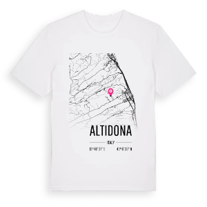 Altidona karta t-shirt – ekologisk bomull t-shirt från Pinshirt