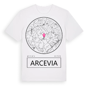 Arcevia t-shirt – ekologisk bomull t-shirt från Pinshirt