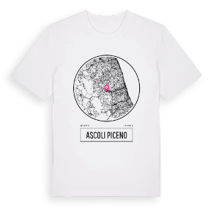 Ascoli Piceno t-shirt – ekologisk bomull t-shirt från Pinshirt