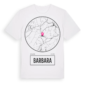 Barbara t-shirt – ekologisk bomull t-shirt från Pinshirt