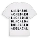 Caldarola ordlek t-shirt