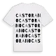 Castorano ordlek t-shirt