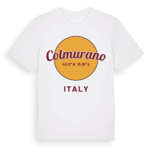 Colmurano cirkel t-shirt – ekologisk bomull t-shirt från Pinshirt