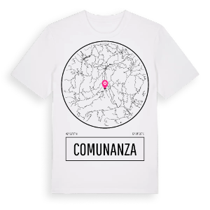 Comunanza t-shirt – ekologisk bomull t-shirt från Pinshirt