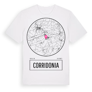 Corridonia t-shirt – ekologisk bomull t-shirt från Pinshirt
