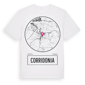 Corridonia t-shirt – ekologisk bomull t-shirt från Pinshirt