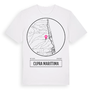 Cupra Marittima t-shirt – ekologisk bomull t-shirt från Pinshirt