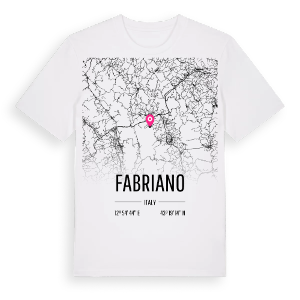 Fabriano karta t-shirt – ekologisk bomull t-shirt från Pinshirt