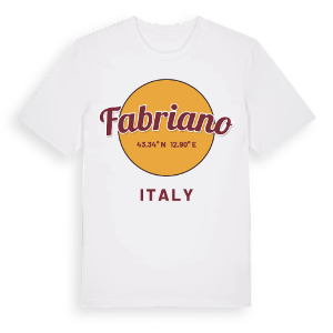 Fabriano cirkel t-shirt – ekologisk bomull t-shirt från Pinshirt