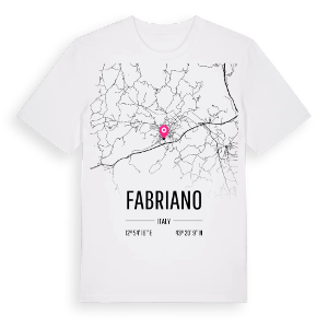 Fabriano karta t-shirt – ekologisk bomull t-shirt från Pinshirt
