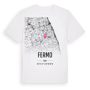 Fermo karta t-shirt – ekologisk bomull t-shirt från Pinshirt