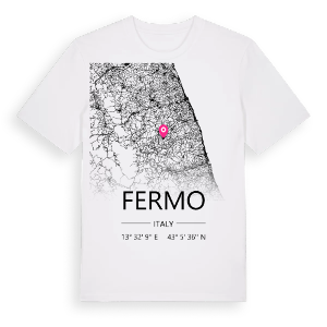 Fermo karta t-shirt – ekologisk bomull t-shirt från Pinshirt