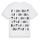 Fiuminata ordlek t-shirt