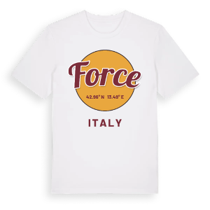 Force cirkel t-shirt – ekologisk bomull t-shirt från Pinshirt