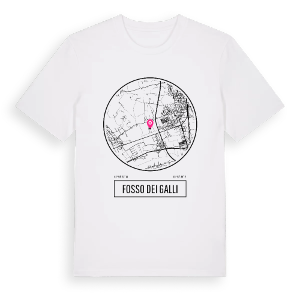 Fosso dei Galli t-shirt – ekologisk bomull t-shirt från Pinshirt