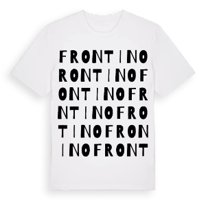 Frontino ordlek t-shirt – ekologisk bomull t-shirt från Pinshirt