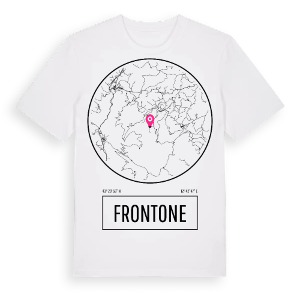 Frontone t-shirt – ekologisk bomull t-shirt från Pinshirt