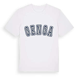 Genga college t-shirt – ekologisk bomull t-shirt från Pinshirt