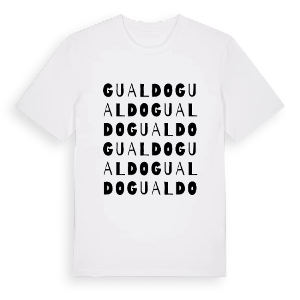 Gualdo ordlek t-shirt – ekologisk bomull t-shirt från Pinshirt