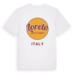 Loreto cirkel t-shirt – ekologisk bomull t-shirt från Pinshirt