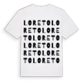 Loreto ordlek t-shirt