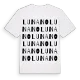 Lunano ordlek t-shirt
