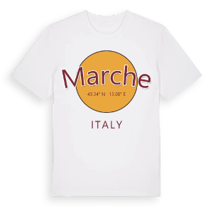 Marche cirkel t-shirt – ekologisk bomull t-shirt från Pinshirt