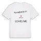 Någon i Marche älskar mig t-shirt