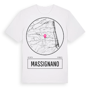 Massignano t-shirt – ekologisk bomull t-shirt från Pinshirt