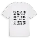Mercatino Conca ordlek t-shirt