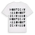 Monte Cavallo ordlek t-shirt