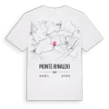 Monte Rinaldo karta t-shirt