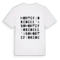 Montefiore dell'Aso ordlek t-shirt