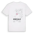 Montegallo karta t-shirt