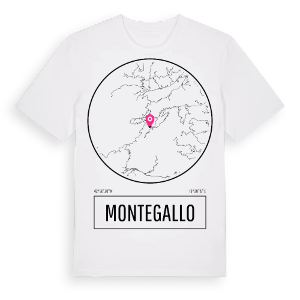 Montegallo t-shirt – ekologisk bomull t-shirt från Pinshirt