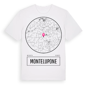 Montelupone t-shirt – ekologisk bomull t-shirt från Pinshirt