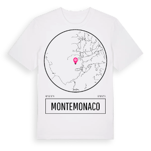 Montemonaco t-shirt – ekologisk bomull t-shirt från Pinshirt