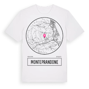 Monteprandone t-shirt – ekologisk bomull t-shirt från Pinshirt