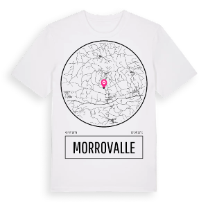 Morrovalle t-shirt – ekologisk bomull t-shirt från Pinshirt