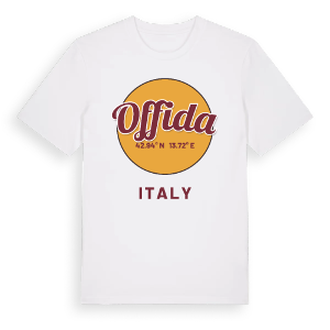 Offida cirkel t-shirt – ekologisk bomull t-shirt från Pinshirt