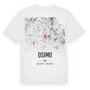 Osimo karta t-shirt – ekologisk bomull t-shirt från Pinshirt