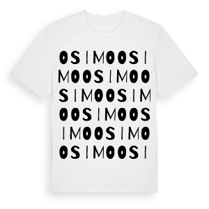 Osimo ordlek t-shirt – ekologisk bomull t-shirt från Pinshirt