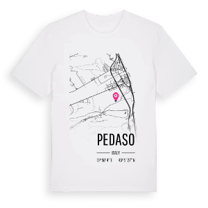 Pedaso karta t-shirt – ekologisk bomull t-shirt från Pinshirt