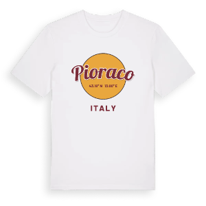 Pioraco cirkel t-shirt – ekologisk bomull t-shirt från Pinshirt