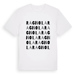 Ragnola ordlek t-shirt – ekologisk bomull t-shirt från Pinshirt